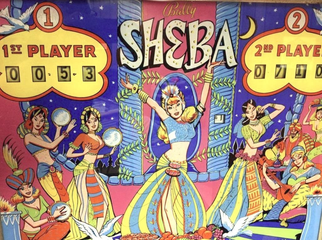 GX3184 - SHEBA Pinball - Marco Pinball Parts