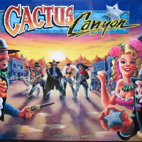 CACTUS CANYON REMAKE LE Pinball