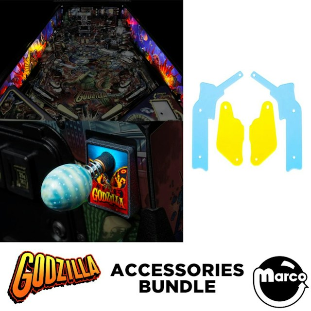 GODZILLA (Stern) Pinball Accessories Bundle