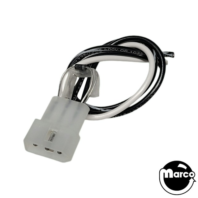 3 Postion .093 connector with 6 inches of wire and two diodes