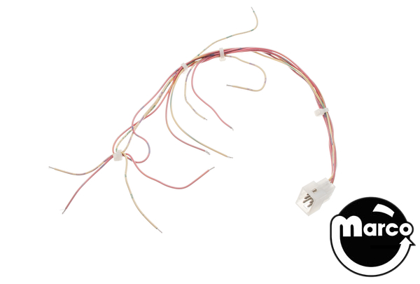Upper playfield lamp cable