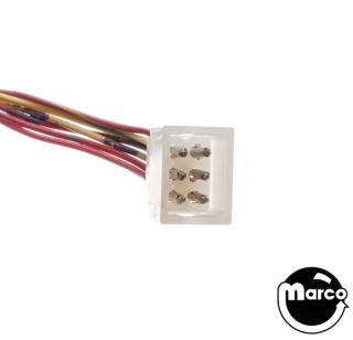 Upper playfield lamp cable