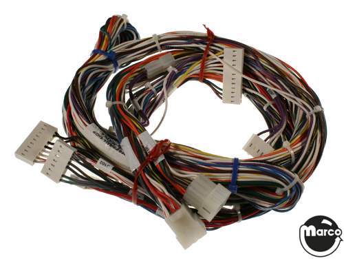 Cable harness sound power speaker