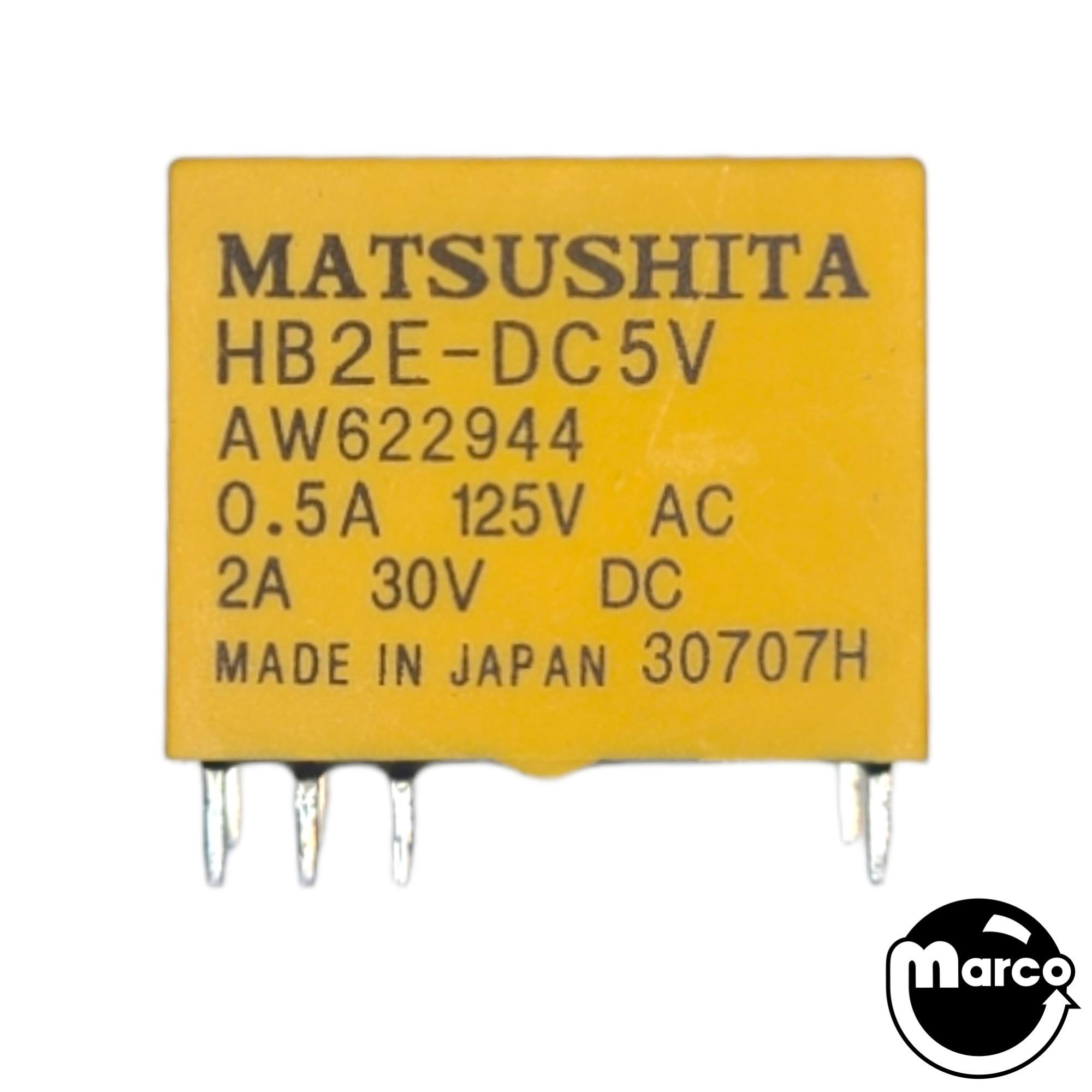 Relay - enclosed 5 VDC  2 A 8 pin DIP