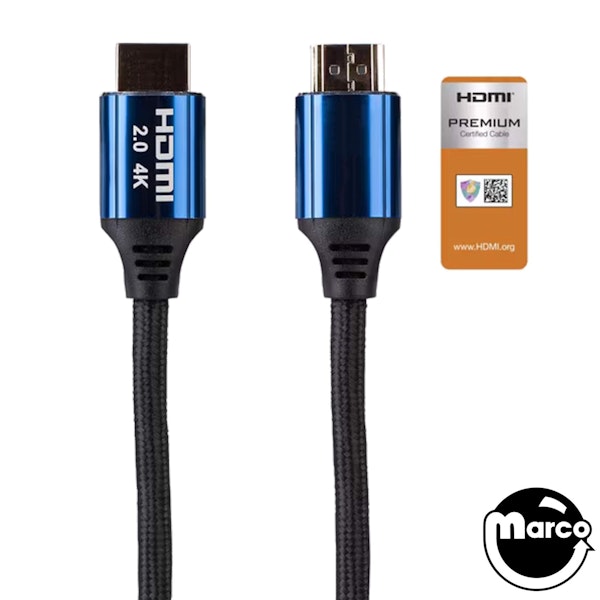 HDMI-4K - 10 ft. Premium Certified Ultra HD HDMI Cable 4K@60 Hz HDR YC ...