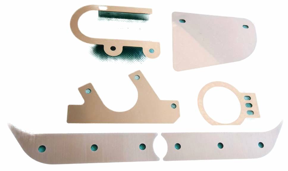 BLACK KNIGHT (Williams 1980) Hole Guard set (6)
