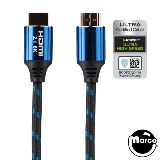 10 ft. Premium Certified Ultra HD HDMI Cable 8K@60 Hz HDR 48 Gbps