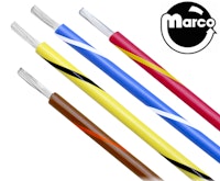 wire 18awg red/blk