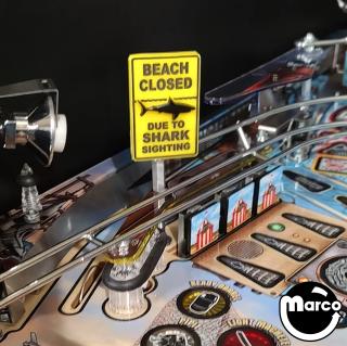 JAWS (STERN) CLOSED BEACH SIGN MOD