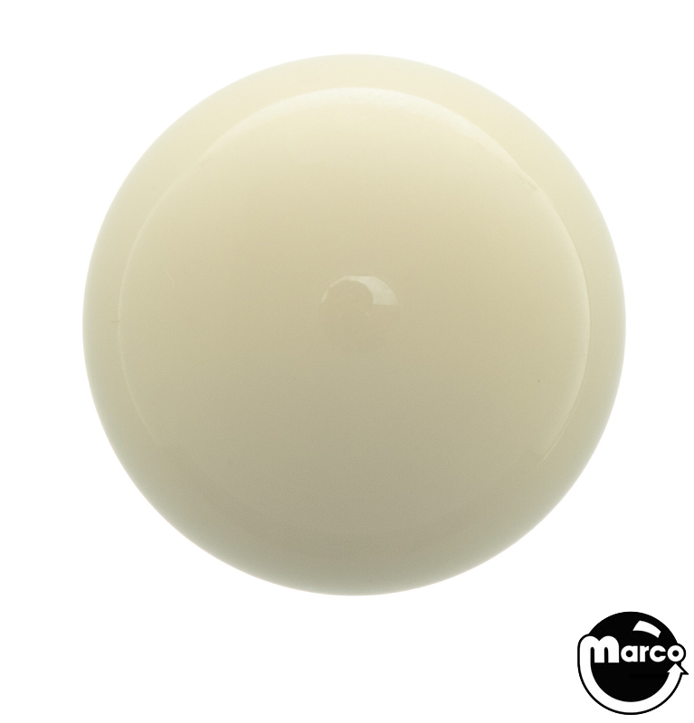 Ball shooter knob sphere white plastic