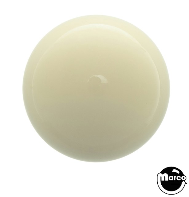 Ball shooter knob sphere white plastic
