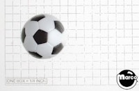 Ball shooter knob sphere plastic Soccer Ball