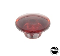 Ball shooter knob plastic red transparent