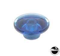 Ball shooter knob plastic blue transparent