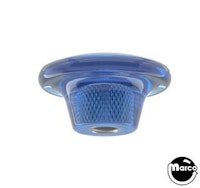 Ball shooter knob plastic blue transparent