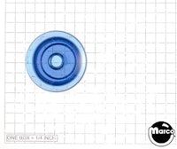 Ball shooter knob plastic blue transparent