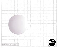 Ball shooter knob plastic white