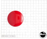 Ball shooter knob plastic red opaque