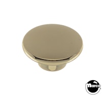 Ball shooter knob plastic brass