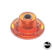 Ball shooter knob plastic orange transparent