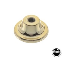 Ball shooter knob plastic brass