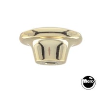 Ball shooter knob plastic brass