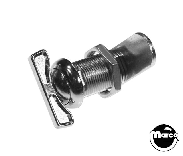 Keyless lock 7/8 inch barrel thumb wing