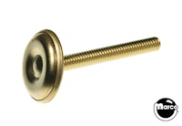 Leg leveler - 3 inch long brass