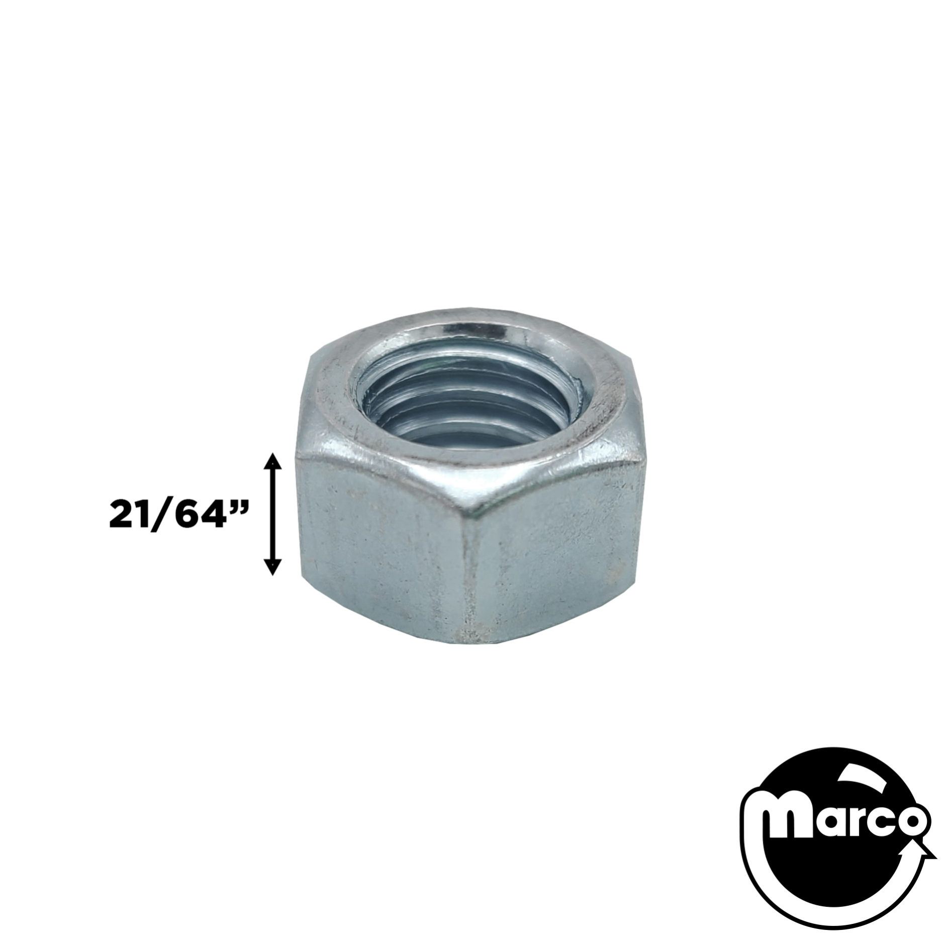 Nut - leg leveler thick