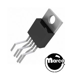 LM1875 - IC - Audio amp 20 watt TO-220-5 5370-12728-00 - Marco