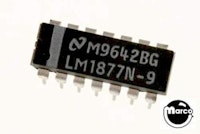 IC -14 pin DIP amp dual audio power