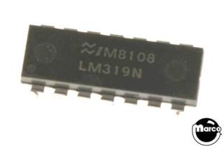 IC - 14 pin DIP dual bipolar comparator