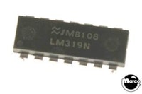 IC - 14 pin DIP dual bipolar comparator
