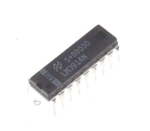IC - 18 pin DIP Dot/Bar Display driver