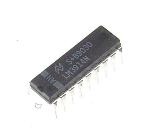IC - 18 pin DIP Dot/Bar Display driver