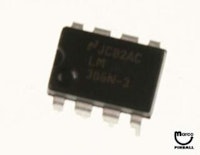 IC - 8 Pin DIP Amplifier; Low Volt Audio