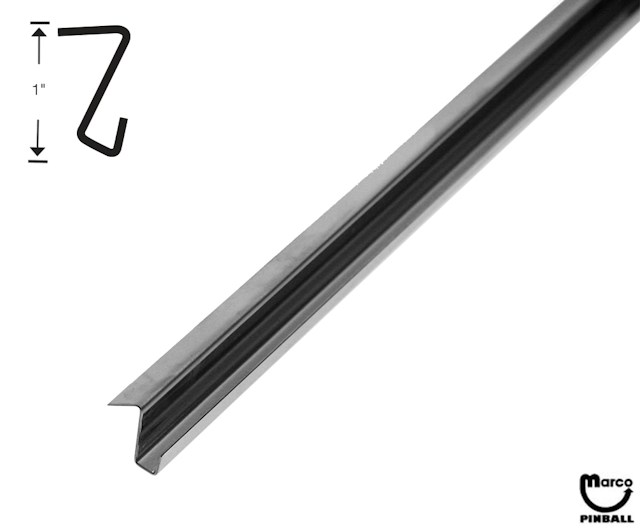 Lift Trim Chrome 3/16" Backglass 28-1/2"