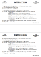 KINGS OF STEEL (Bally) Score Cards (10)