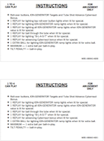 CYBERNAUT (Bally) Score Cards (9)