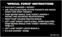 SPECIAL FORCE (Bally) Score Cards (2)