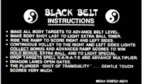 BLACK BELT (Bally) Score Cards