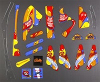 WIZARD (Bally) Plastic set