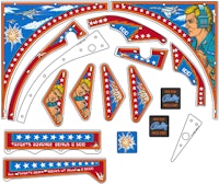 SIX MILLION DOLLAR MAN (Bally) Plastic set