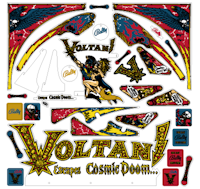 VOLTAN (BallY) Plastic set