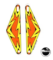 KISS (Bally) Plastic slingshot set
