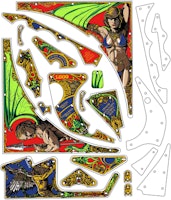 PARAGON (Bally) Plastic set
