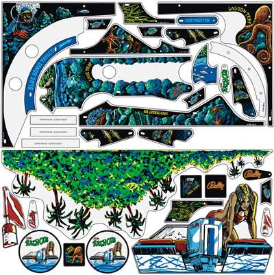 FATHOM (Bally) Plastic set