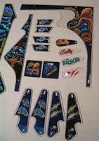 FATHOM (Bally) playfield plastic set