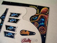 FATHOM (Bally) playfield plastic set