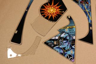 M-1330-194 - VECTOR (Bally) Playfield plastic set - Marco